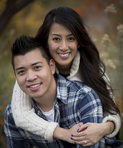 Dr Nguyen and wife